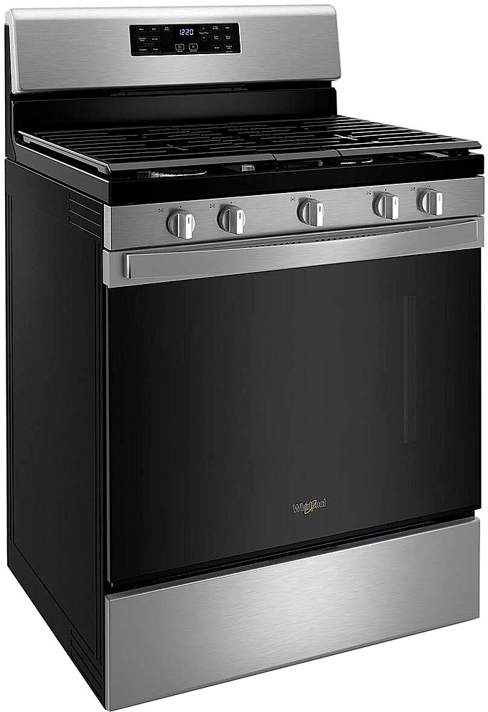 Whirlpool - 5.0 Cu. Ft. Gas Range with Air Fry for Frozen Foods - Stainless Steel_1