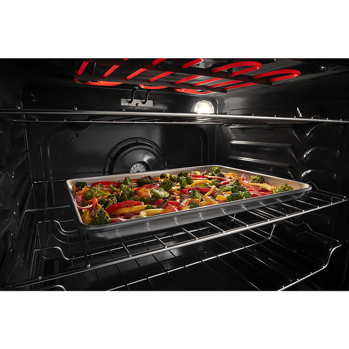 Whirlpool - 6.4 Cu. Ft. Freestanding Electric True Convection Range with Air Fry for Frozen Foods - Stainless Steel_7