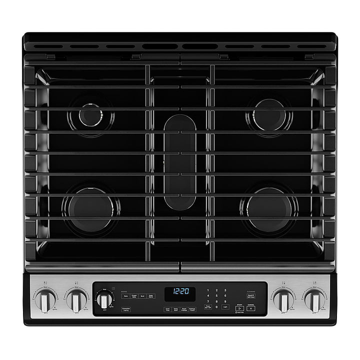 Whirlpool - 5.8 Cu. Ft. Freestanding Gas True Convection Range with Air Fry for Frozen Foods - Stainless Steel_2