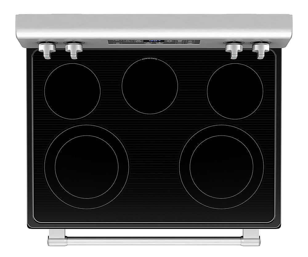 Maytag - 5.3 Cu. Ft. Electric Range with Air Fry - Stainless Steel_3