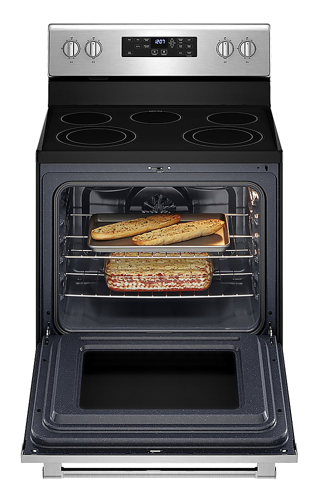 Maytag - 5.3 Cu. Ft. Electric Range with Air Fry - Stainless Steel_11