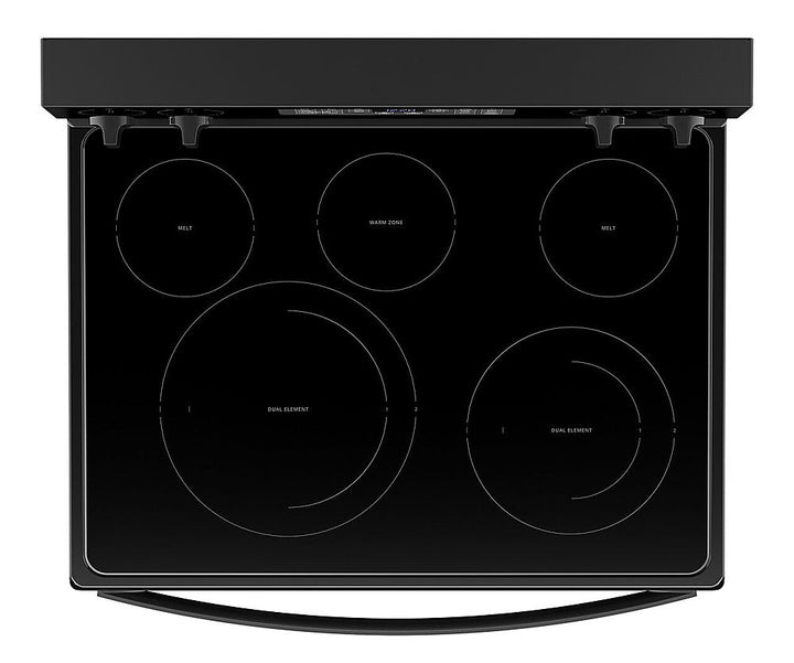 Whirlpool - 5.3 Cu. Ft. Freestanding Electric Convection Range with Air Fry - Black_4