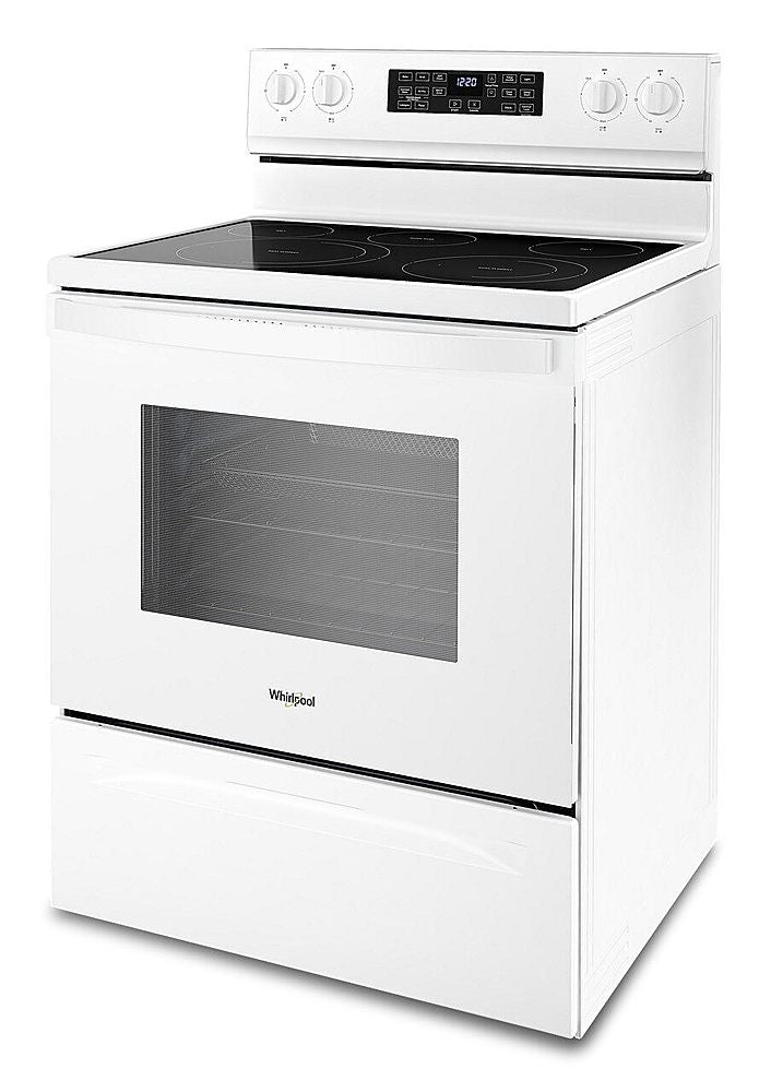 Whirlpool - 5.3 Cu. Ft. Freestanding Electric Convection Range with Air Fry - White_5