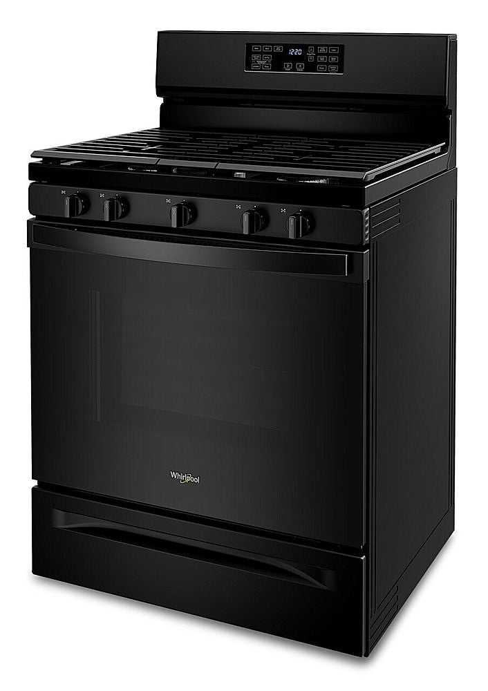 Whirlpool - 5.0 Cu. Ft. Gas Range with Air Fry for Frozen Foods - Black_5