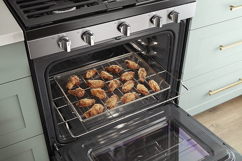 Whirlpool - 5.0 Cu. Ft. Gas Range with Air Fry for Frozen Foods - Black_6