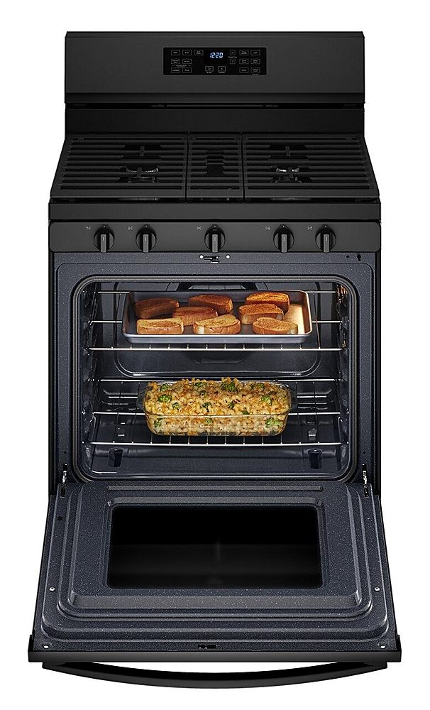 Whirlpool - 5.0 Cu. Ft. Gas Range with Air Fry for Frozen Foods - Black_9