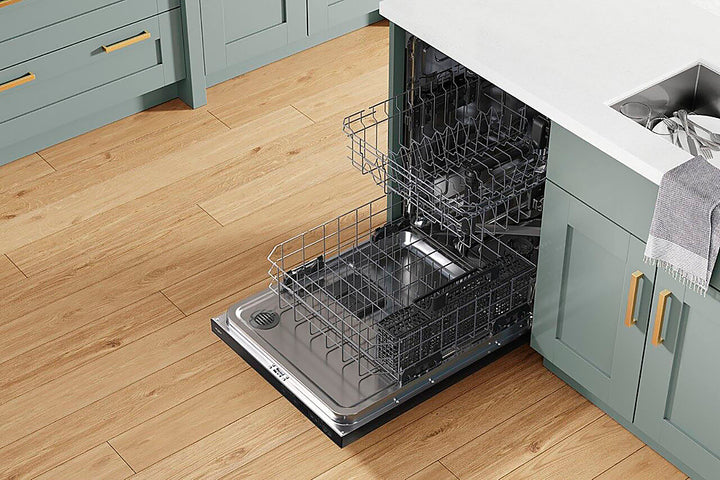 Whirlpool - 24" Top Control Built-In Dishwasher with Stainless Steel Tub, Large Capacity with Tall Top Rack, 50 dBA - Black_12
