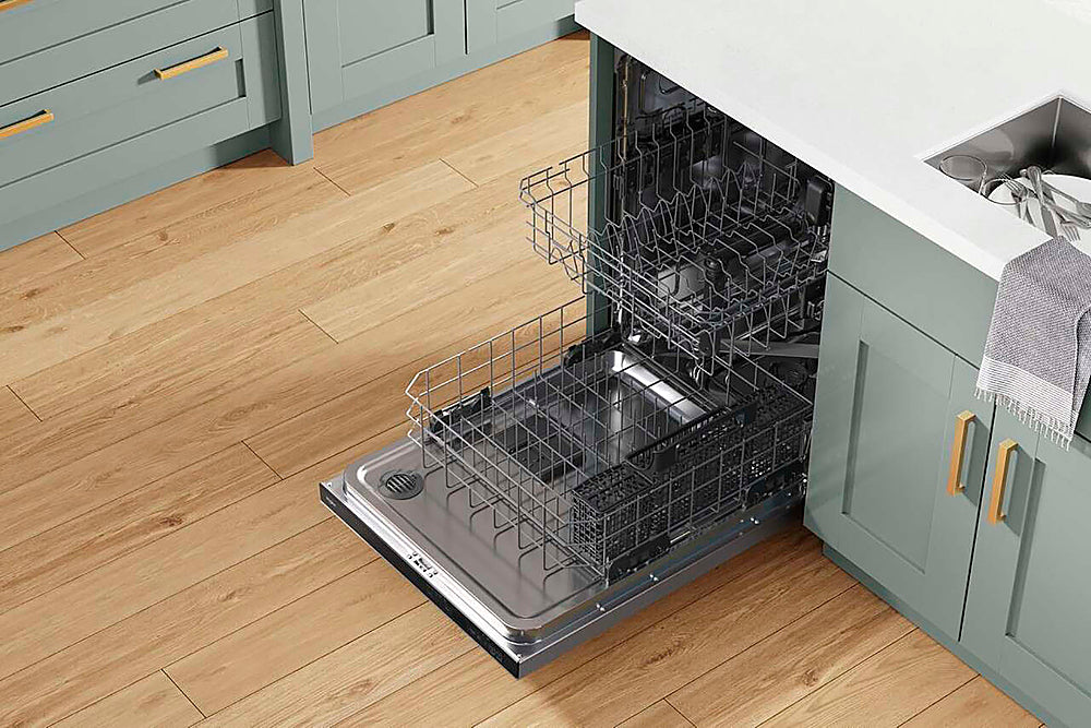 Whirlpool - 24" Top Control Built-In Dishwasher with Stainless Steel Tub, Large Capacity with Tall Top Rack, 50 dBA - Stainless Steel_12
