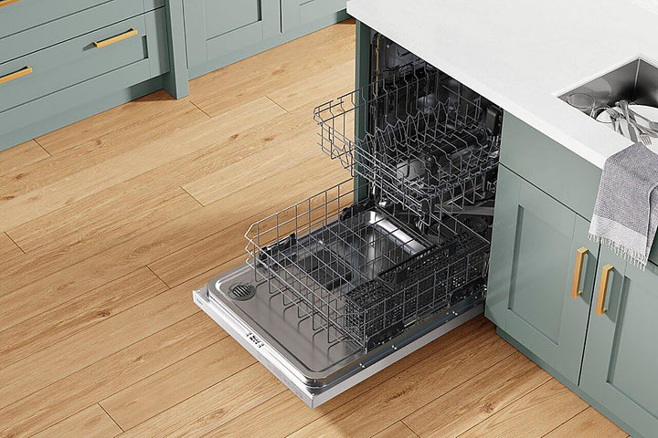 Whirlpool - 24" Top Control Built-In Dishwasher with Stainless Steel Tub, Large Capacity with Tall Top Rack, 50 dBA - White_12