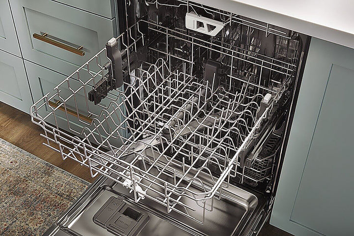 Whirlpool - 24" Top Control Built-In Dishwasher with Stainless Steel Tub, Large Capacity & 3rd Rack, 47 dBA - Black Stainless Steel_7