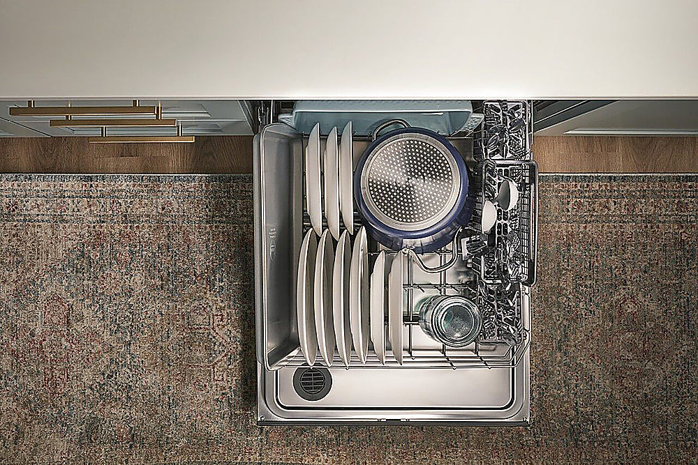 Whirlpool - 24" Top Control Built-In Dishwasher Stainless Steel Tub with 3rd Rack and 47 dBA - Stainless Steel_23