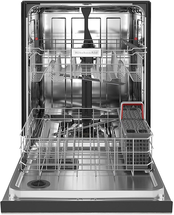 KitchenAid - 24" Front Control Built-In Dishwasher with Stainless Steel Tub, ProWash, 47 dBA - Stainless Steel_3