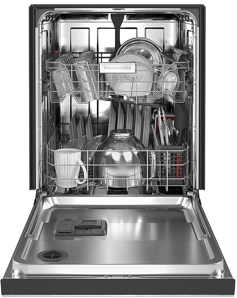 KitchenAid - 24" Front Control Built-In Dishwasher with Stainless Steel Tub, ProWash, 47 dBA - Stainless Steel_5