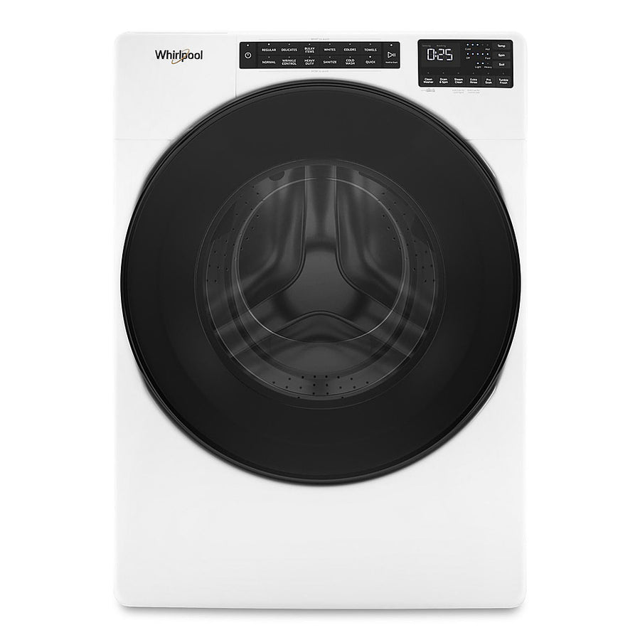 Whirlpool - 4.5 Cu. Ft. High-Efficiency Stackable Front Load Washer with Steam and Tumble Fresh - White_0