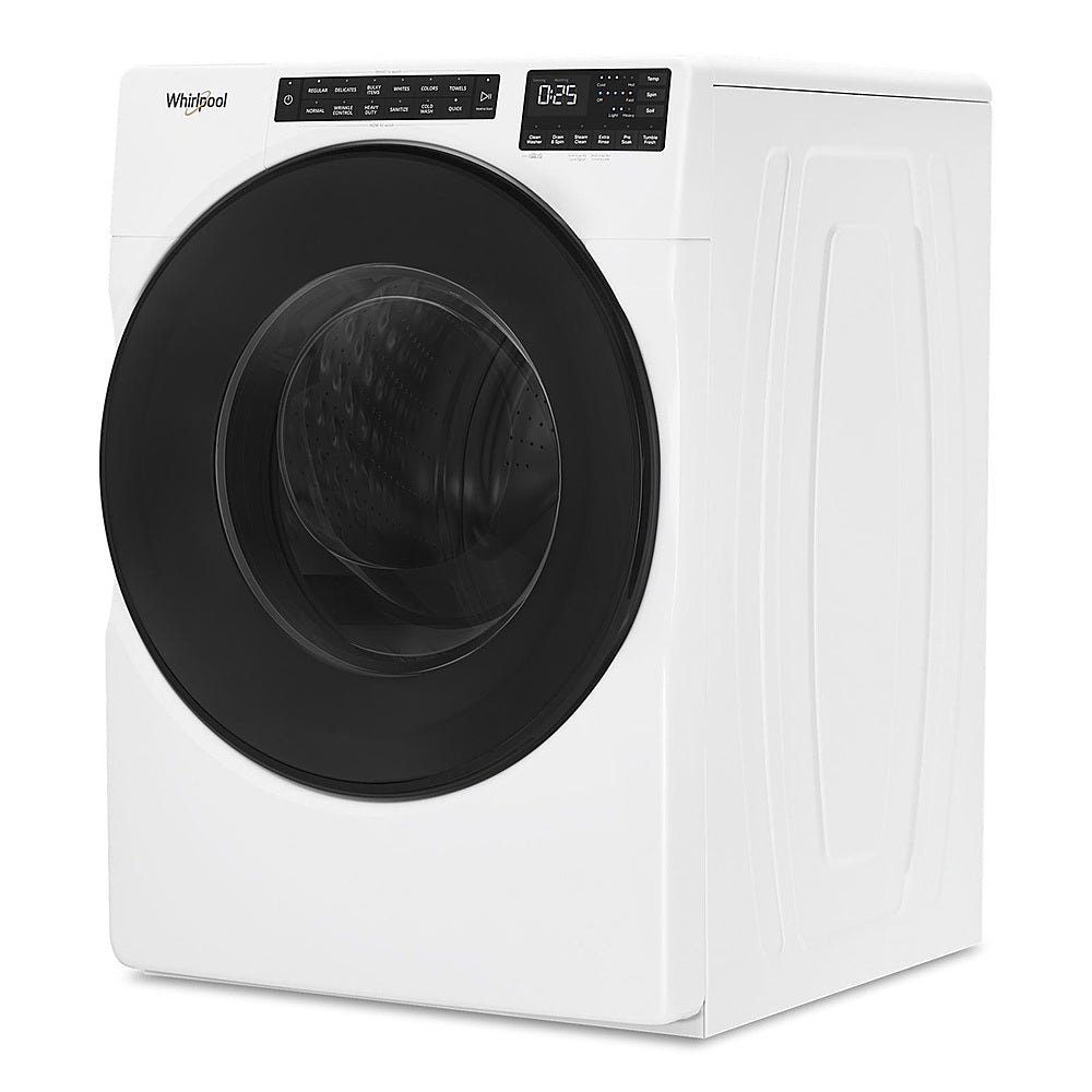 Whirlpool - 4.5 Cu. Ft. High-Efficiency Stackable Front Load Washer with Steam and Tumble Fresh - White_10