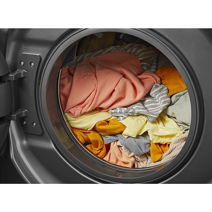 Whirlpool - 4.5 Cu. Ft. High-Efficiency Stackable Front Load Washer with Steam and Tumble Fresh - Chrome Shadow_4