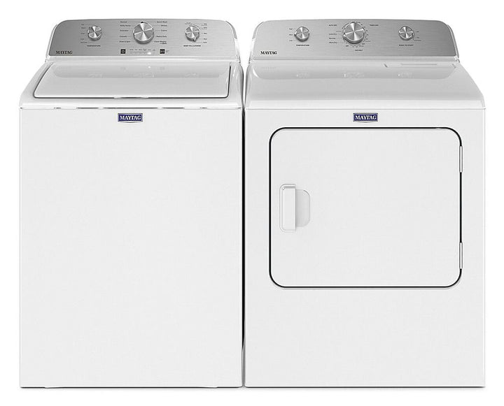 Maytag - 7.0 Cu. Ft. Electric Dryer with Wrinkle Prevent - White_8