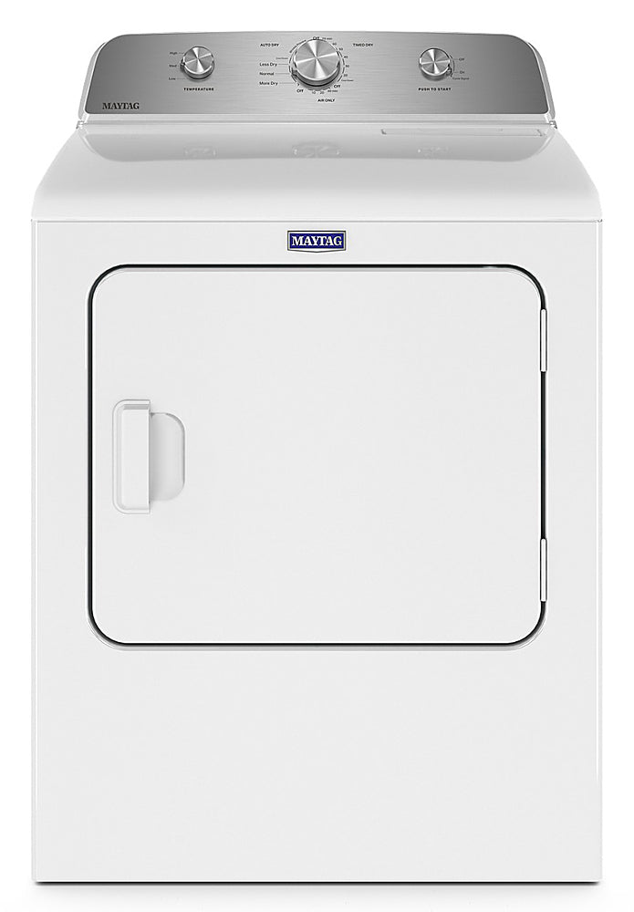 Maytag - 7.0 Cu. Ft. Gas Dryer with Wrinkle Prevent - White_0
