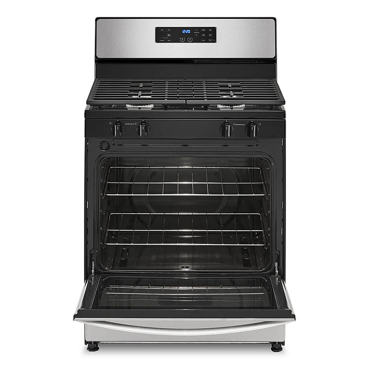 Whirlpool - 5.1 Cu. Ft. Freestanding Gas Range with Broiler Drawer - Stainless Steel_11