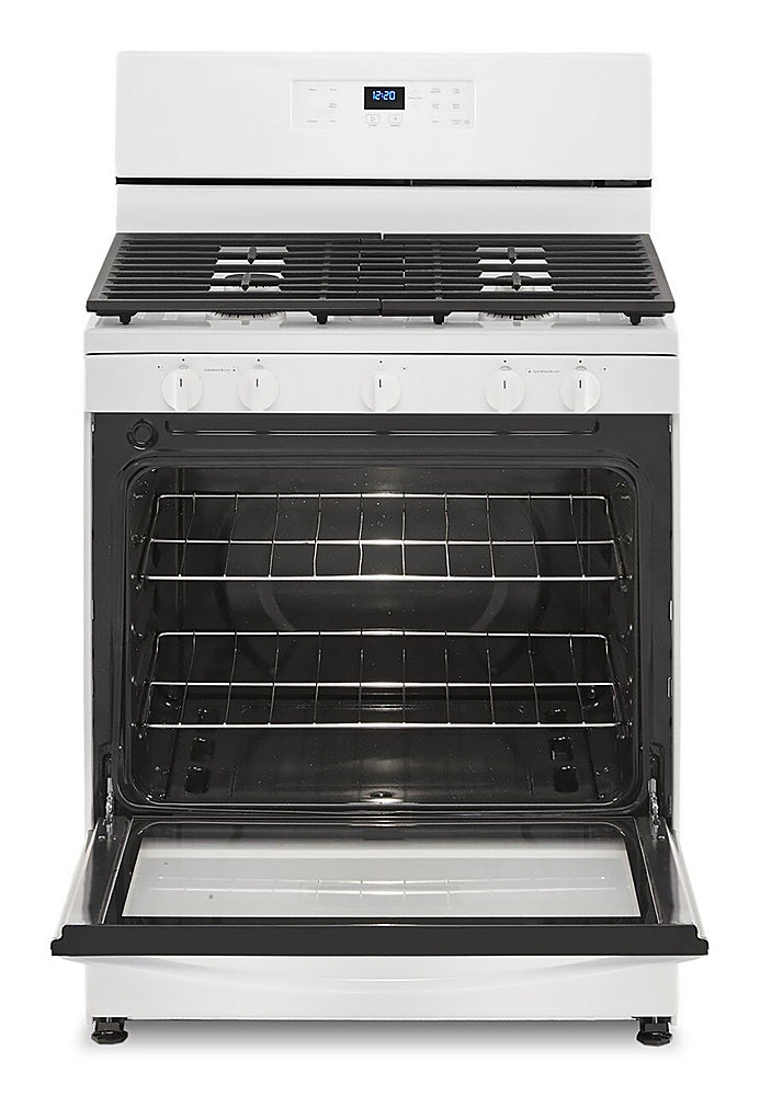 Whirlpool - 5.1 Cu. Ft. Freestanding Gas Range with Edge to Edge Cooktop - White_1