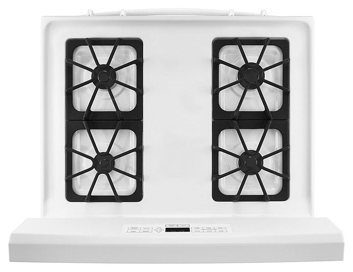 Amana - 5.1 Cu. Ft. Freestanding Gas Range with Bake Assist Temps - White_3