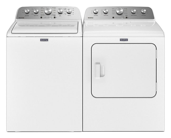 Maytag - 7.0 Cu. Ft. Electric Dryer with Extra Power Button - White_9