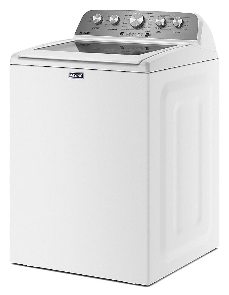 Maytag - 4.8 Cu. Ft. High Efficiency Top Load Washer with Extra Power Button - White_3