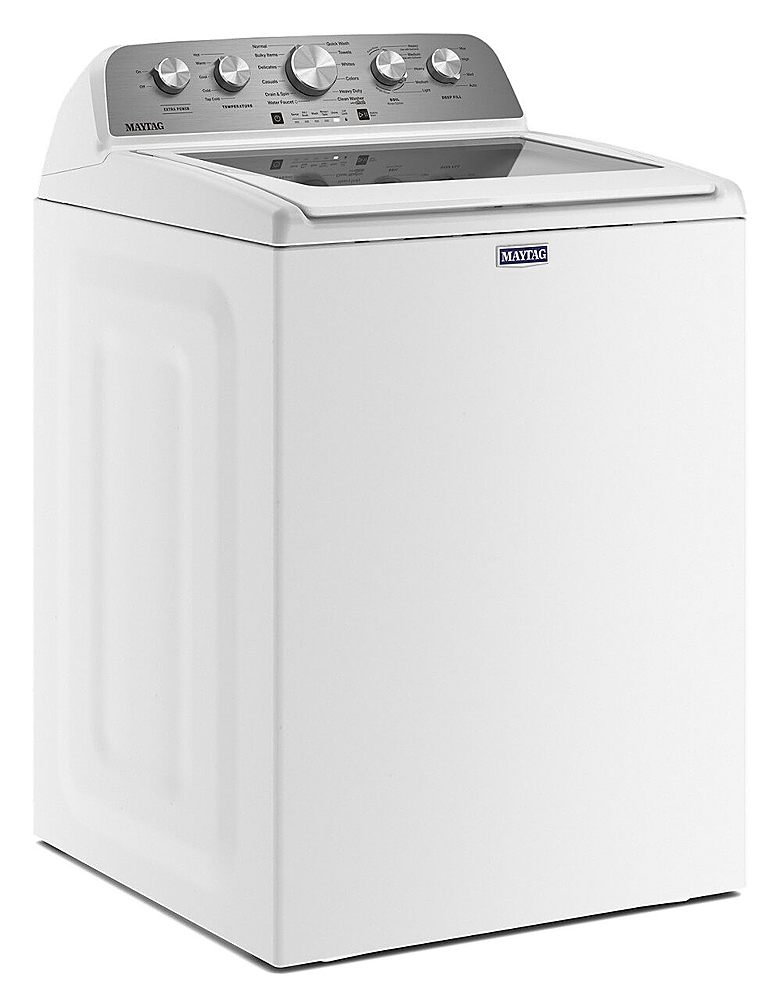 Maytag - 4.8 Cu. Ft. High Efficiency Top Load Washer with Extra Power Button - White_1