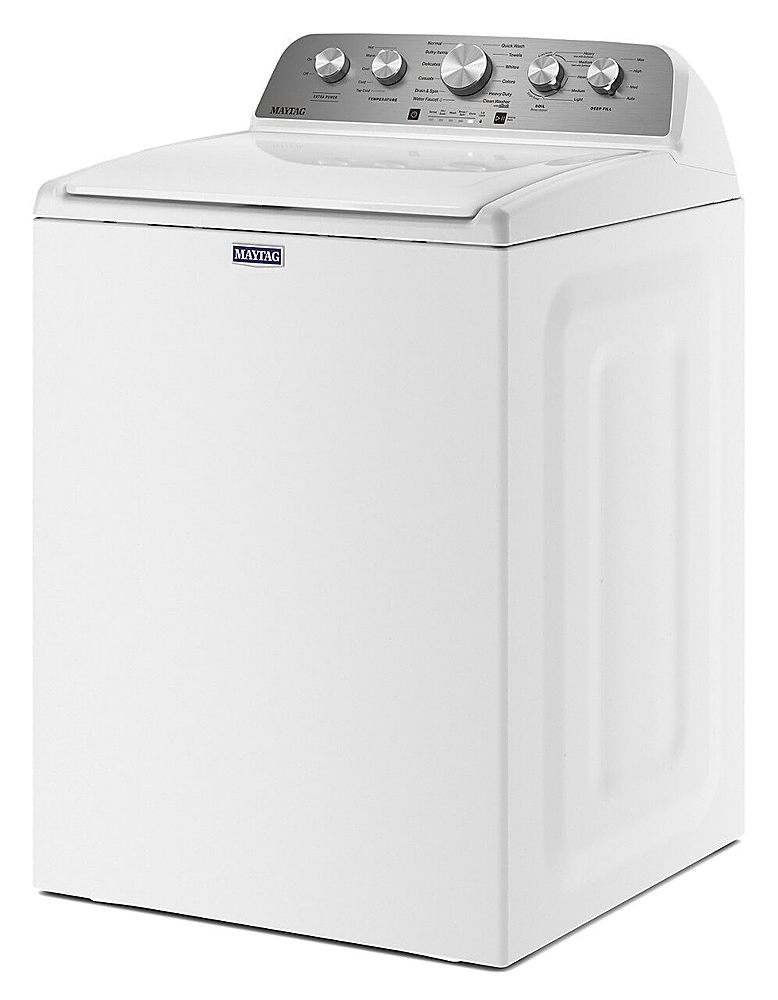 Maytag - 4.5 Cu. Ft. High Efficiency Top Load Washer with Extra Power Button - White_3