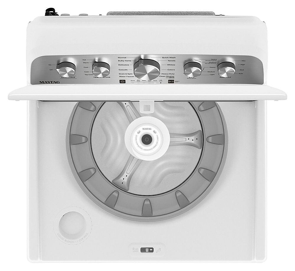 Maytag - 4.5 Cu. Ft. High Efficiency Top Load Washer with Extra Power Button - White_6