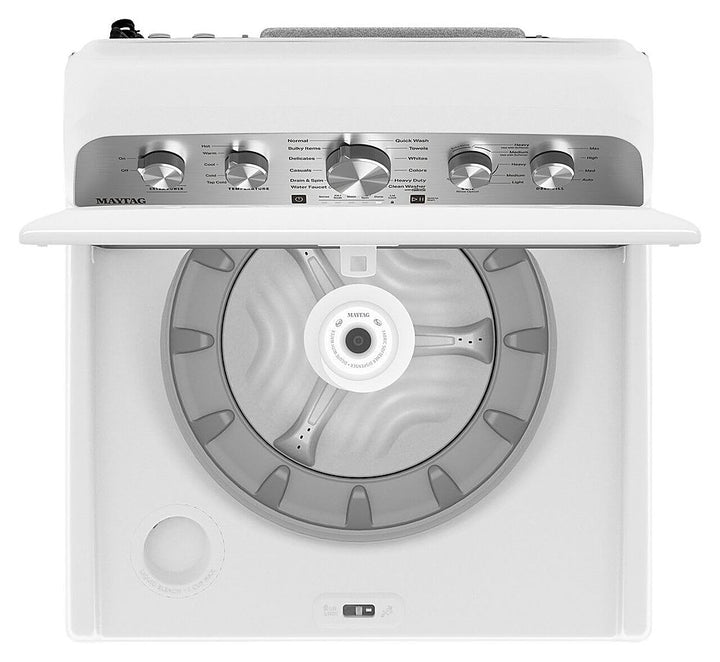 Maytag - 4.5 Cu. Ft. High Efficiency Top Load Washer with Extra Power Button - White_6