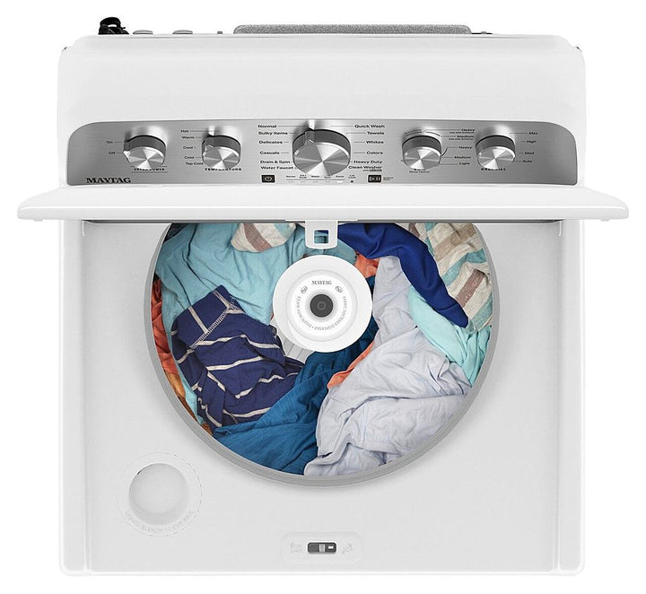 Maytag - 4.5 Cu. Ft. High Efficiency Top Load Washer with Extra Power Button - White_7