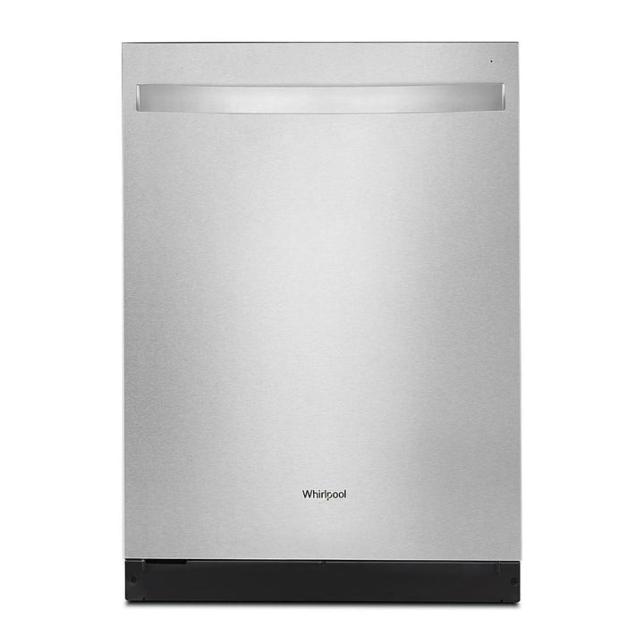 Whirlpool - Top Control Built-In Dishwasher with 3rd Rack and 51 dBa - Stainless Steel_0