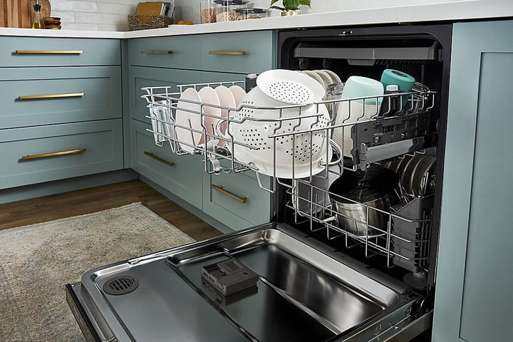 Whirlpool - Top Control Built-In Dishwasher with 3rd Rack and 51 dBa - Stainless Steel_7