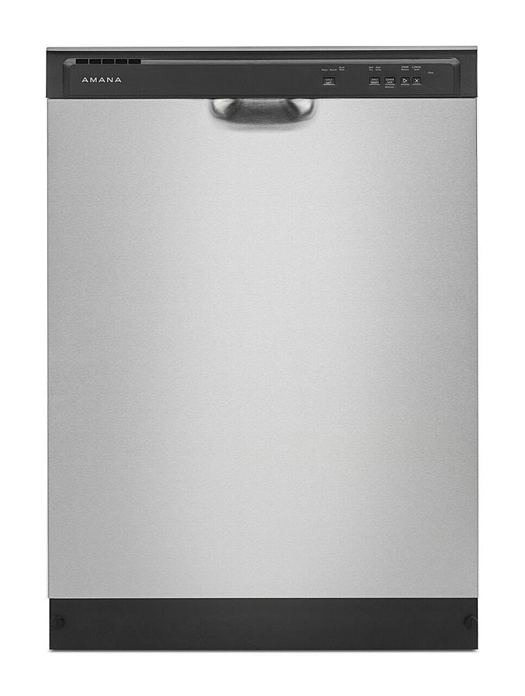 Amana - Front Control Built-In Dishwasher with Triple Filter Wash and 59 dBa - Stainless Steel_0
