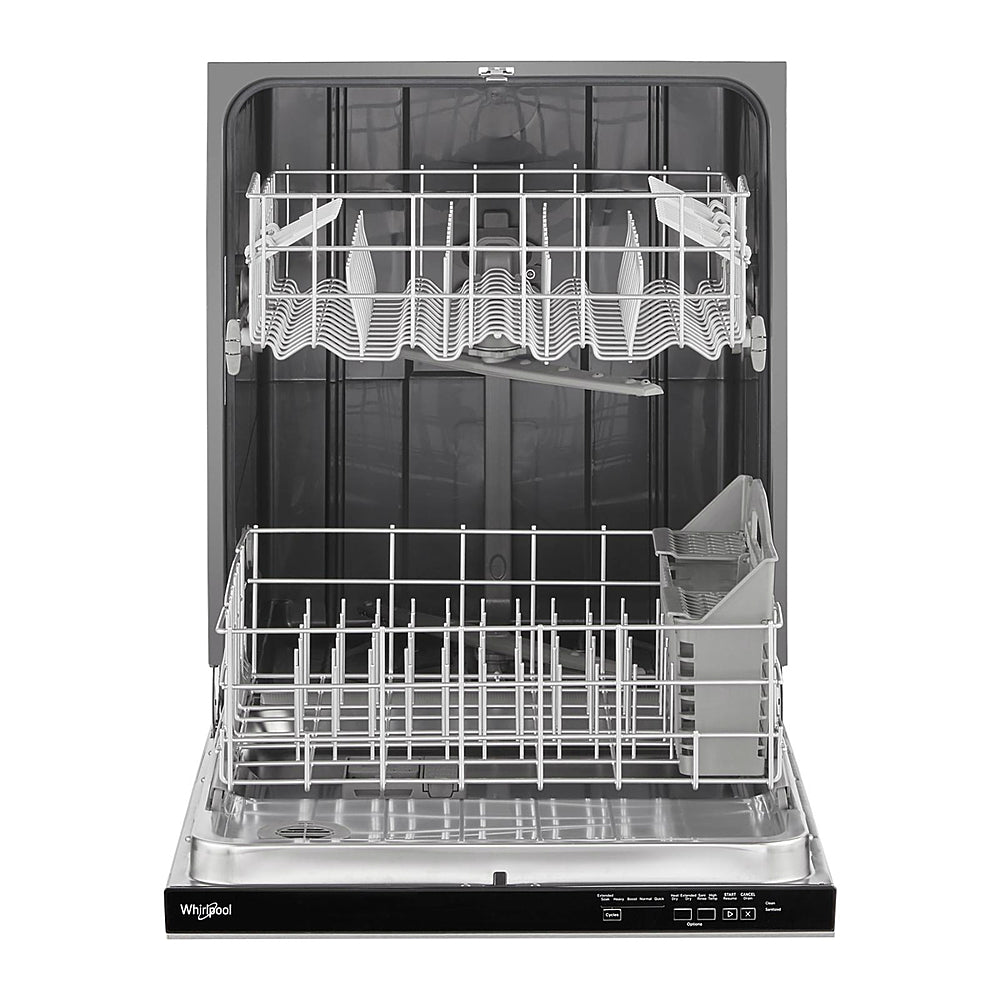 Whirlpool - 24" Top Control Built-In Dishwasher with Boost Cycle and 55 dBa - Stainless Steel_1