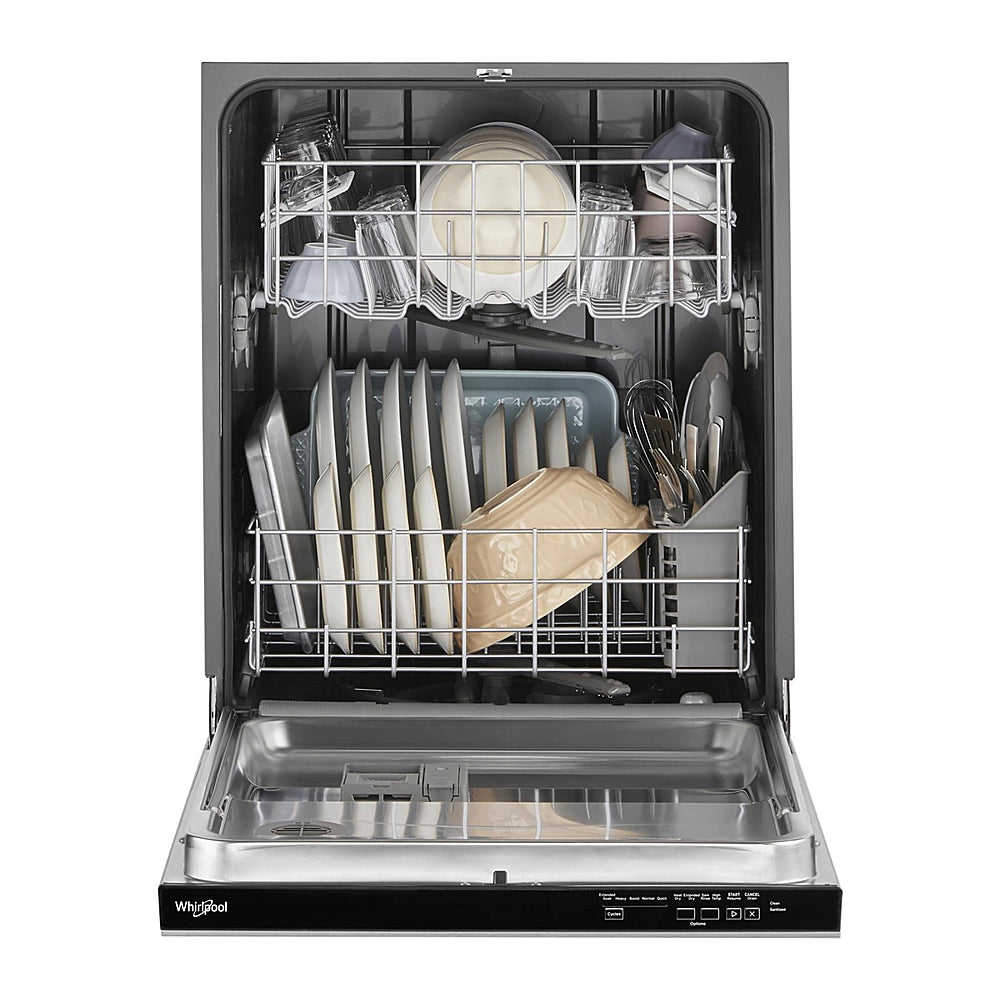Whirlpool - 24" Top Control Built-In Dishwasher with Boost Cycle and 55 dBa - Stainless Steel_11
