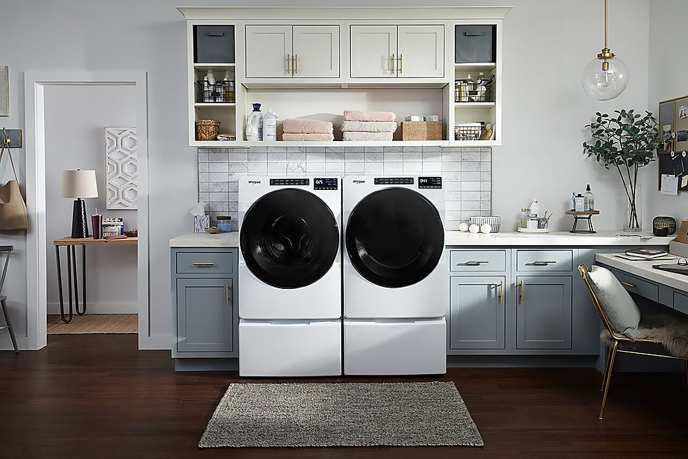 Whirlpool - 5.0 Cu. Ft. High-Efficiency Stackable Front Load Washer with Tumble Fresh - White_7