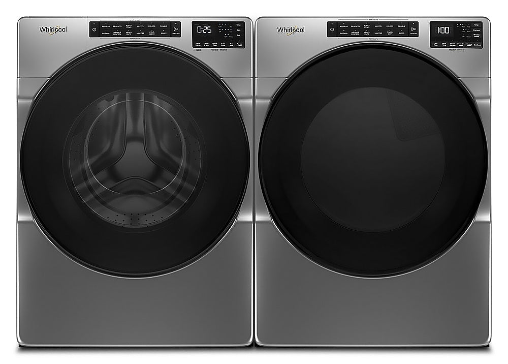 Whirlpool - 5.0 Cu. Ft. High-Efficiency Stackable Front Load Washer with Tumble Fresh - Chrome Shadow_6