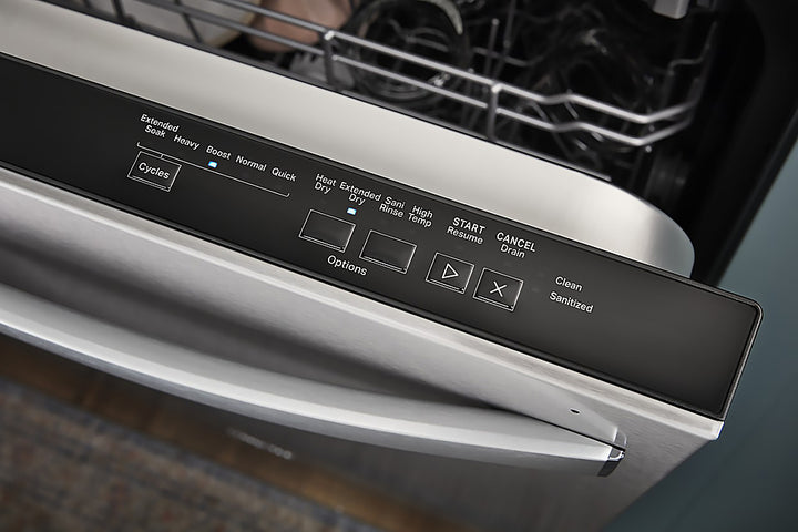 Whirlpool - Top Control Built-In Dishwasher with Boost Cycle and 55 dBa - Stainless Steel_2