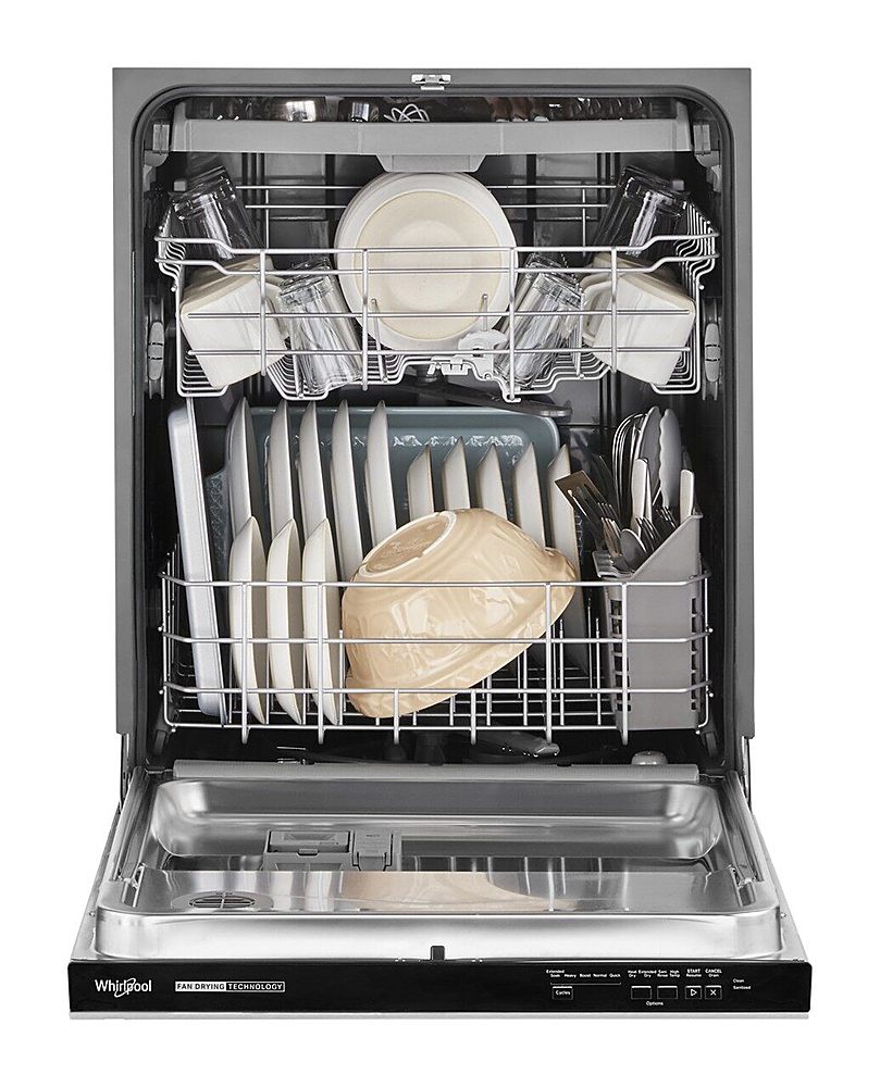 Whirlpool - Top Control Built-In Dishwasher with 3rd Rack and 51 dBa - Stainless Steel_3