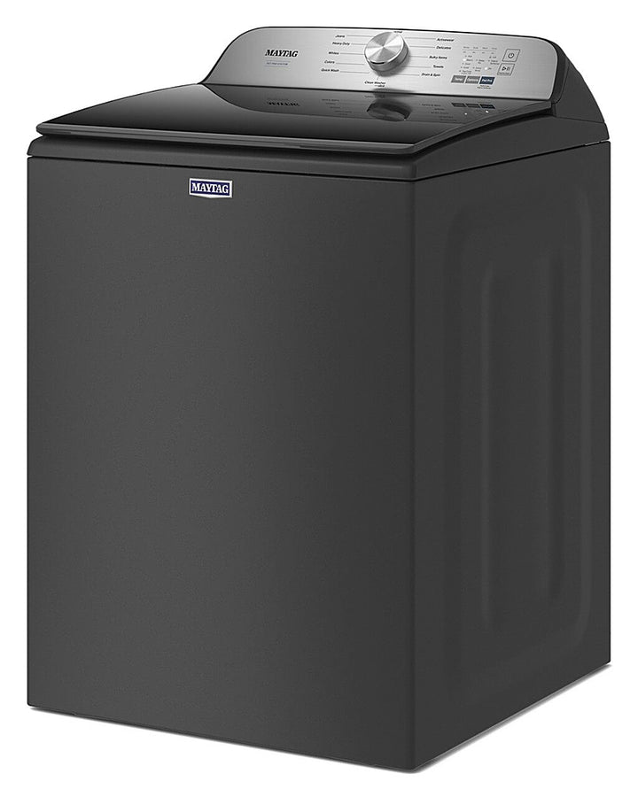 Maytag - 4.7 Cu. Ft. High Efficiency Top Load Washer with Pet Pro System - Volcano Black_15