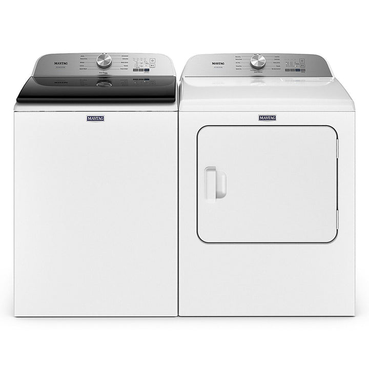 Maytag - 7.0 Cu. Ft. Electric Dryer with Steam and Pet Pro System - White_5