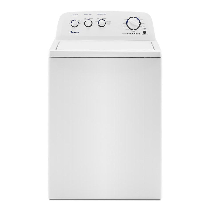 Amana - 3.8 Cu. Ft. High Efficiency Top Load Washer with with High-Efficiency Agitator - White_0
