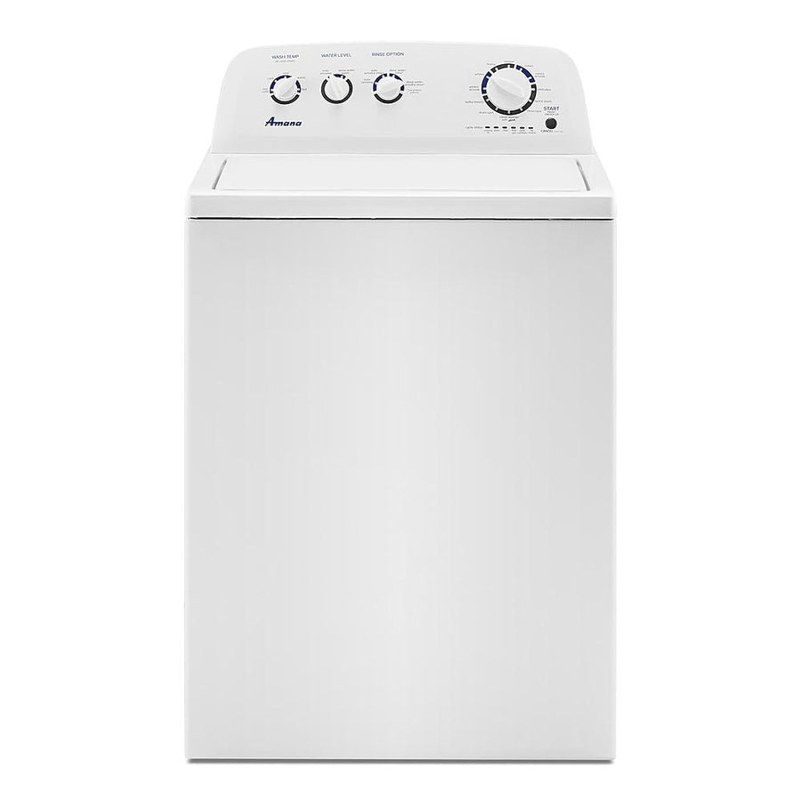 Amana - 3.8 Cu. Ft. High Efficiency Top Load Washer with with High-Efficiency Agitator - White_0