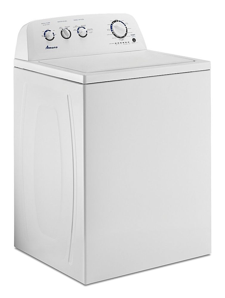 Amana - 3.8 Cu. Ft. High Efficiency Top Load Washer with with High-Efficiency Agitator - White_2