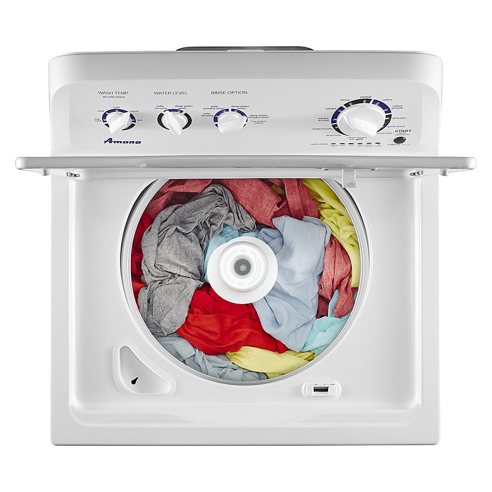 Amana - 3.8 Cu. Ft. High Efficiency Top Load Washer with with High-Efficiency Agitator - White_9