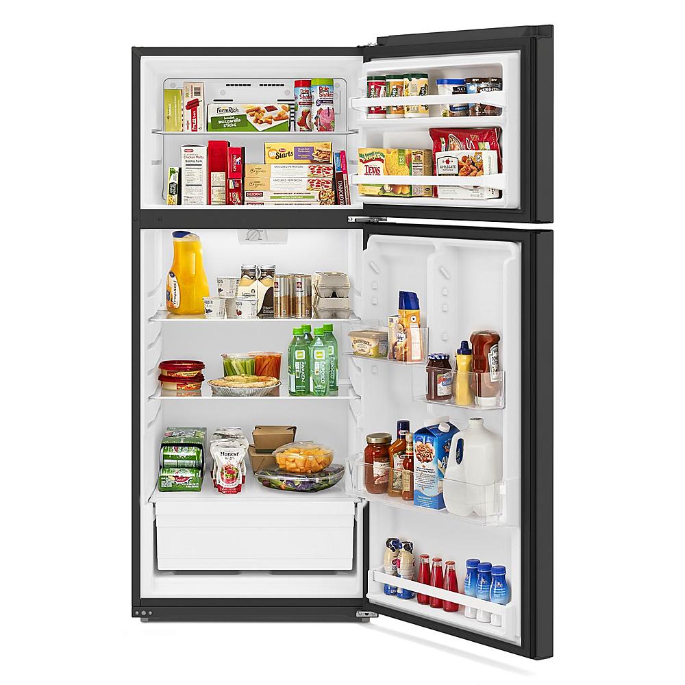 Amana - 16.4 Cu. Ft. Top-Freezer Refrigerator - Black_1