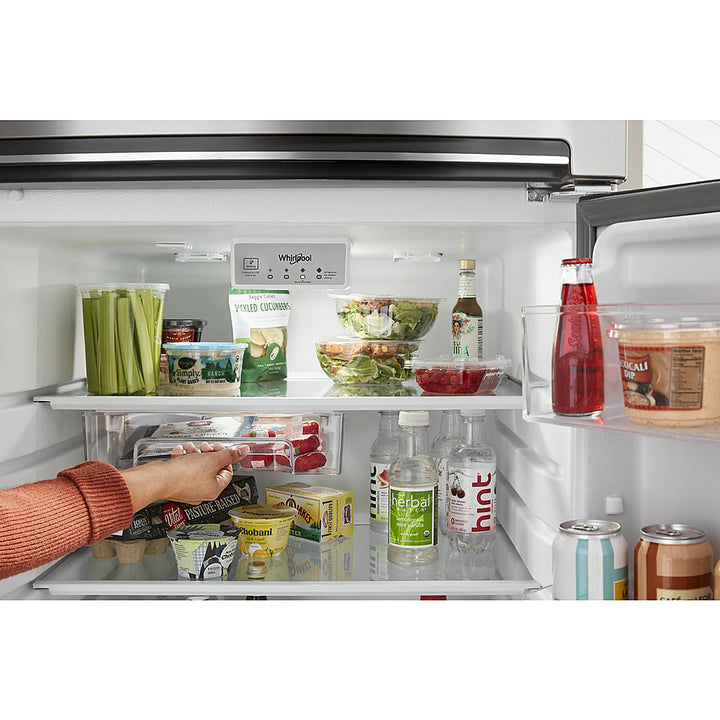 Whirlpool - 16.3 Cu. Ft. Top-Freezer Refrigerator - Stainless Steel_2