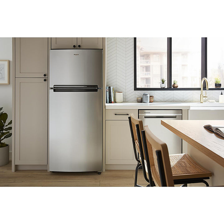 Whirlpool - 16.3 Cu. Ft. Top-Freezer Refrigerator - Stainless Steel_7